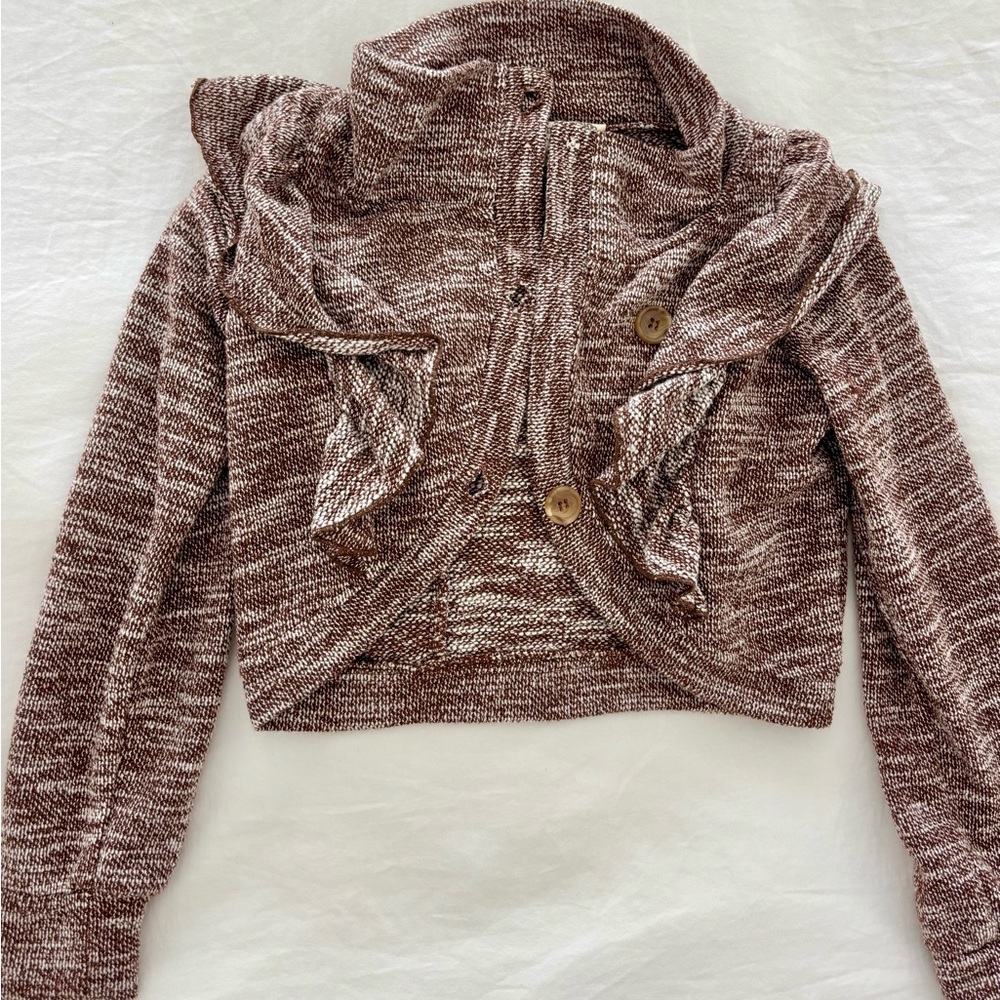 Girls’ Joyfolie Ellery Jacket / Cardigan in Clove - Size 8